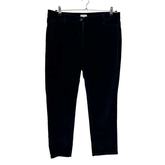 J. Jill Pants - J. Jill Corduroy Black Stretch Pants, Size 16 Petite